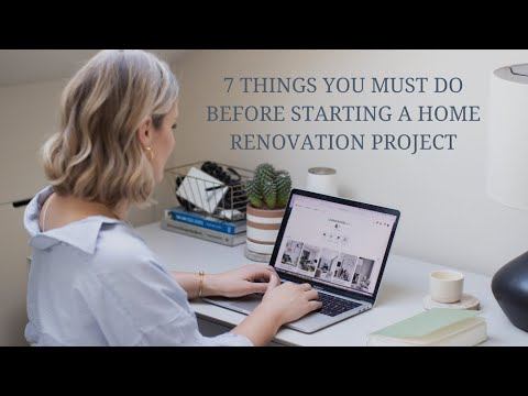 AT HOME Q&A | WHAT STEPS TO TAKE BEFORE STARTING A HOME RENOVATION? 7 THINGS TO DO BEFORE A BUILD смотреть онлайн