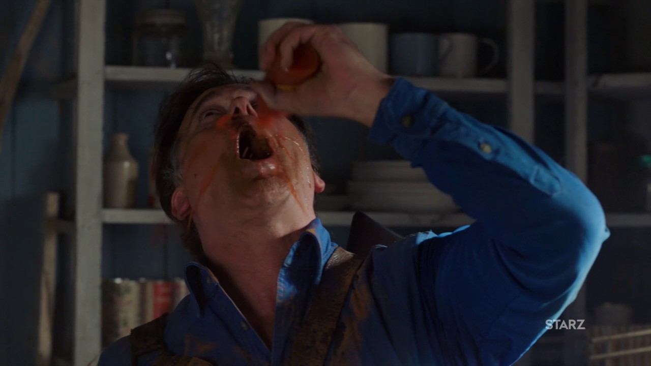 ASH VS EVIL DEAD Ep. 209 | 2016 | Clip "Fck You Ash" HD Bruce Campbell смотреть онлайн