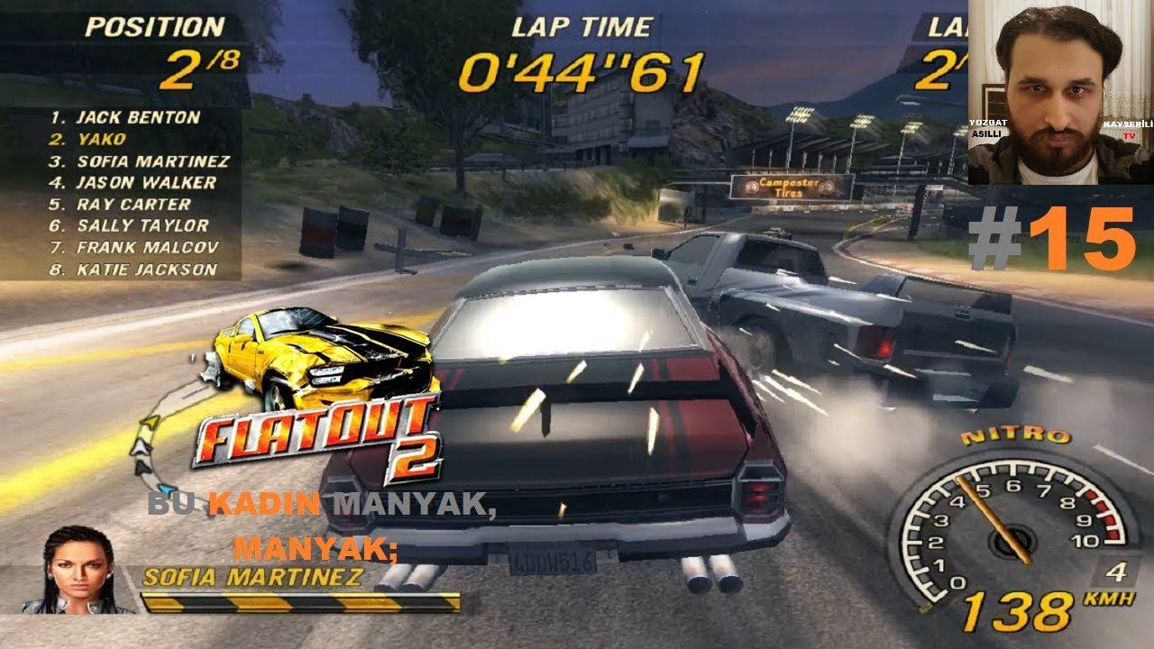 FLATOUT 2 #15 | BU KADIN MANYAK, MANYAK; SOFIA MARTINEZ смотреть онлайн