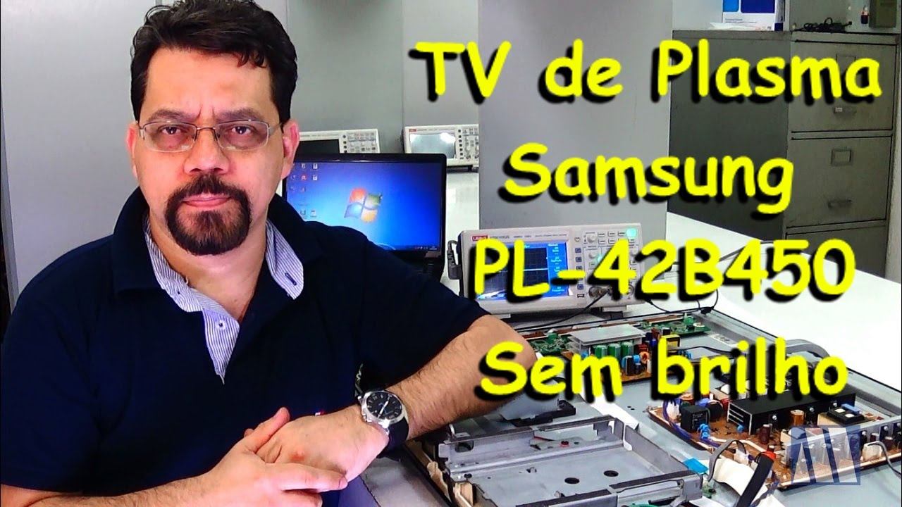TV de Plasma Samsung PL42B450 Sem brilho смотреть онлайн