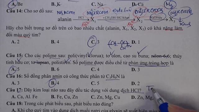#Luyện đề thi THPT QG môn Hoá Học (số 5)#Phần 1 смотреть онлайн