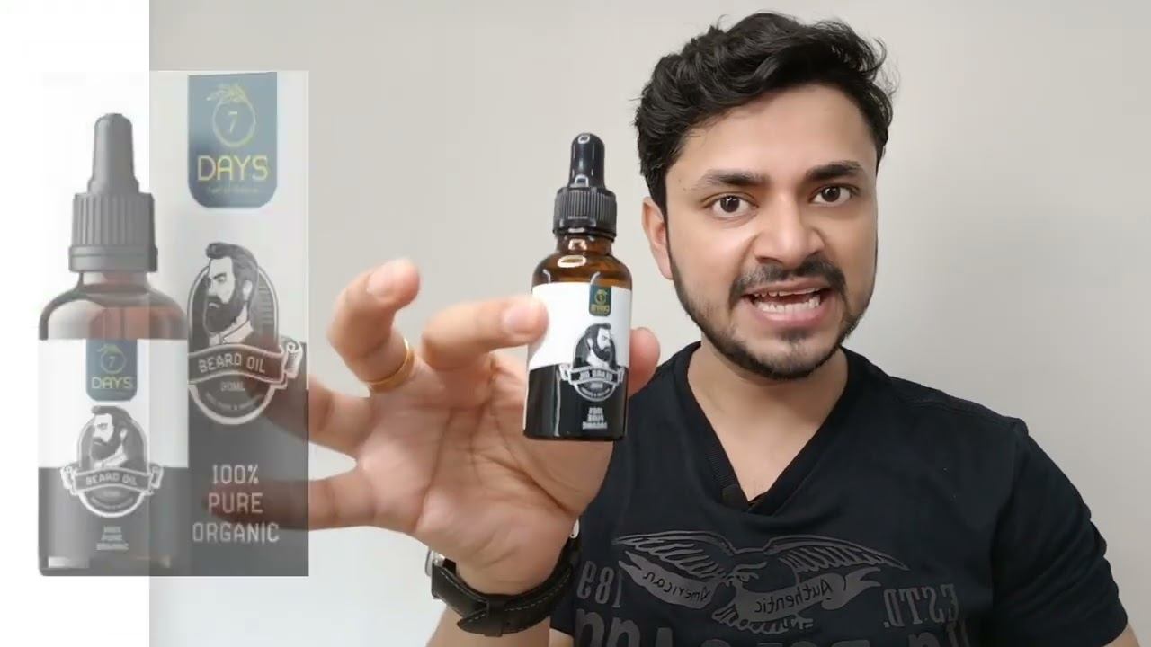 Pure & Organic Beard Oil from 7 days | Must Try for Men | Helps in Beard Growth| Nourishment смотреть онлайн