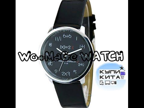 #Unboxing Распаковка часов Wo+MaGe за 2.87$. AliExpress. смотреть онлайн