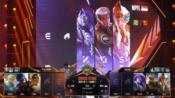 MLBB M6 World Championship │ Swiss Stage День 3│Часть 1