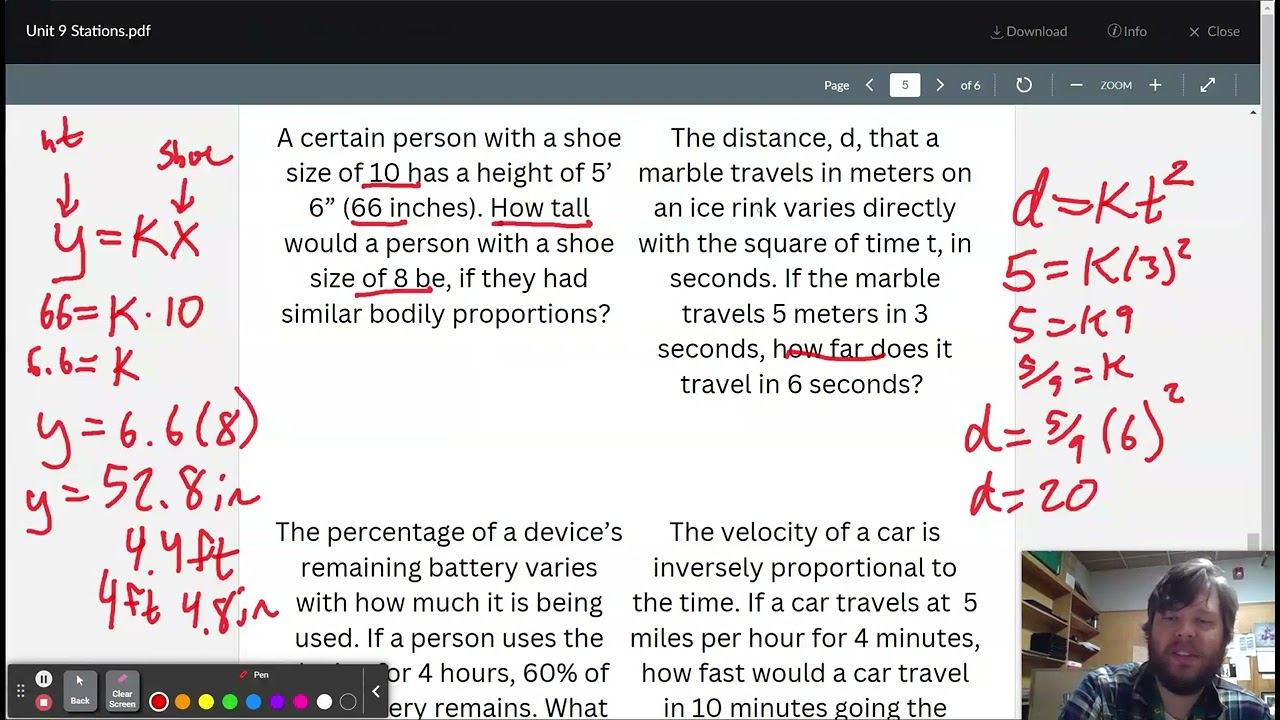 Unit 9 Stations: IB Math Apps SL 2 смотреть онлайн