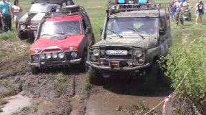 на ТРАКТОРНЫХ колёсах. НИВА vs УАЗ vs ГАЗ-69 [Off-Road 4x4]