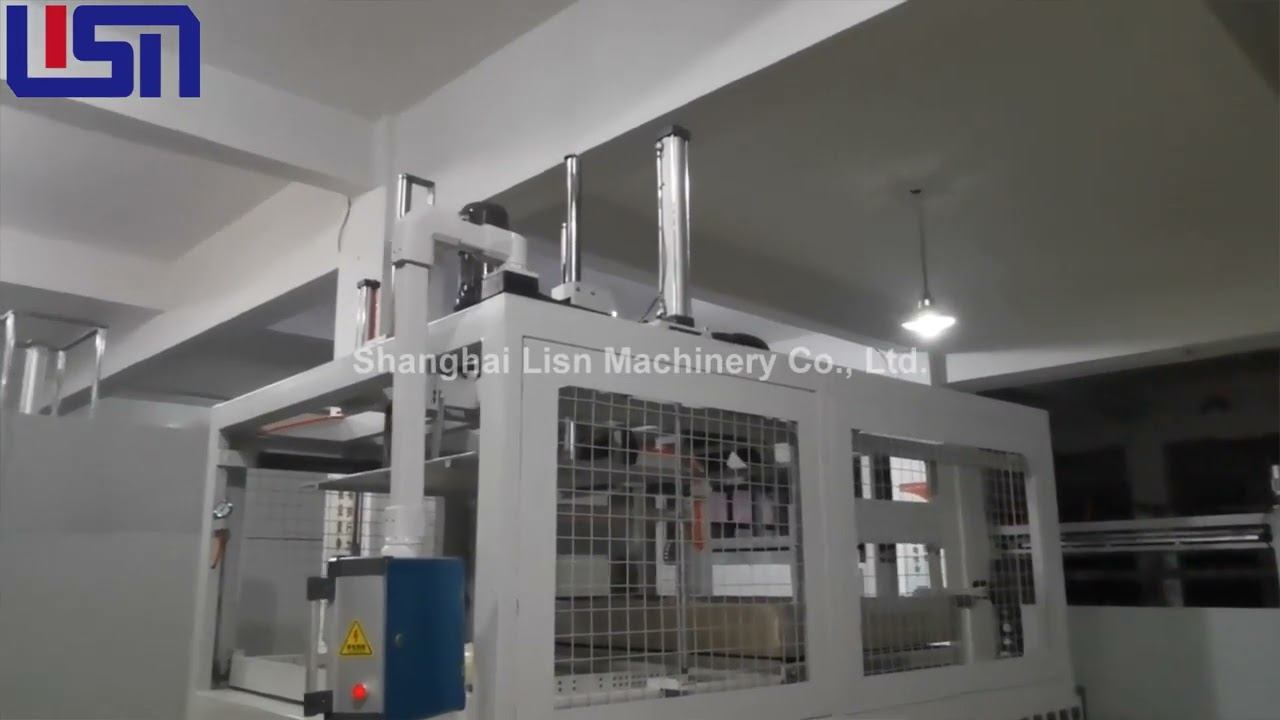 Vacuum Forming Machine ADF-1000 with blow bubble function/pre-stretch function смотреть онлайн