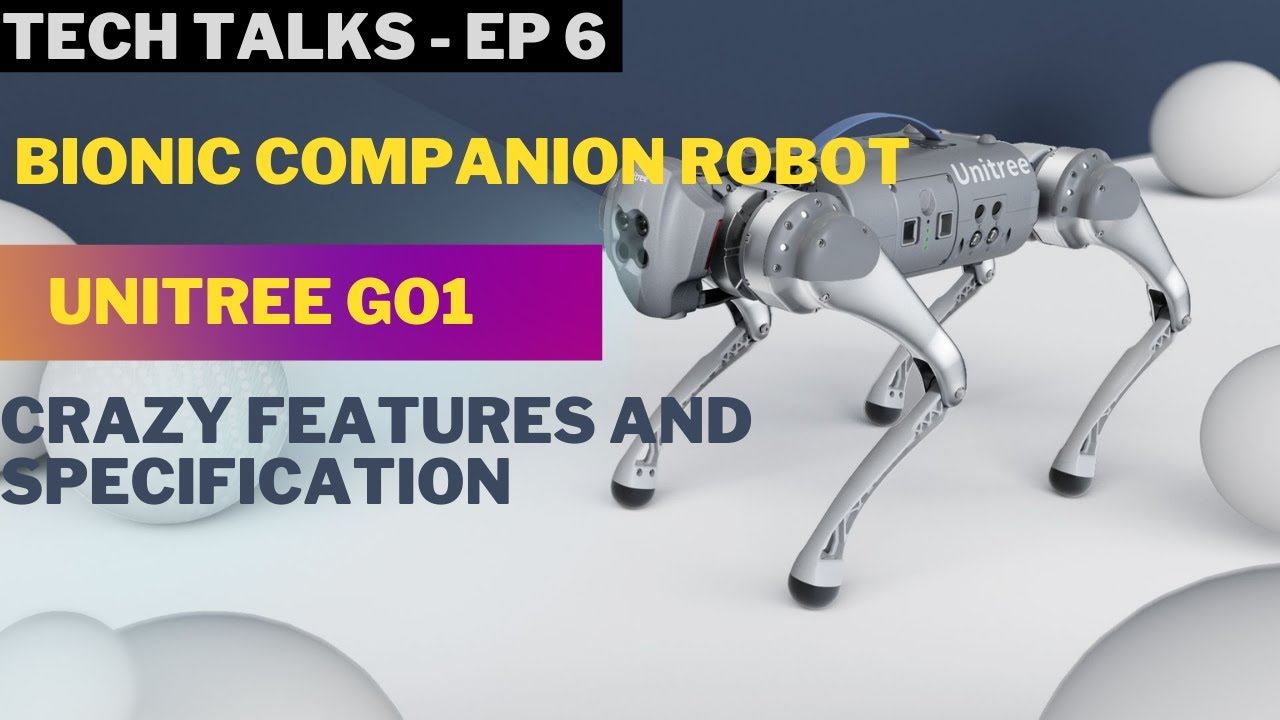 Unitree Go1 - The First Bionic Companion Robot in the history of human смотреть онлайн