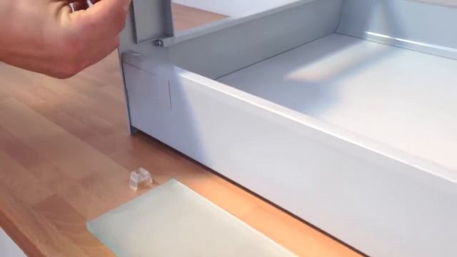 Blum Tandembox Antaro - frosted glass infills for - deep kitchen drawer box смотреть онлайн