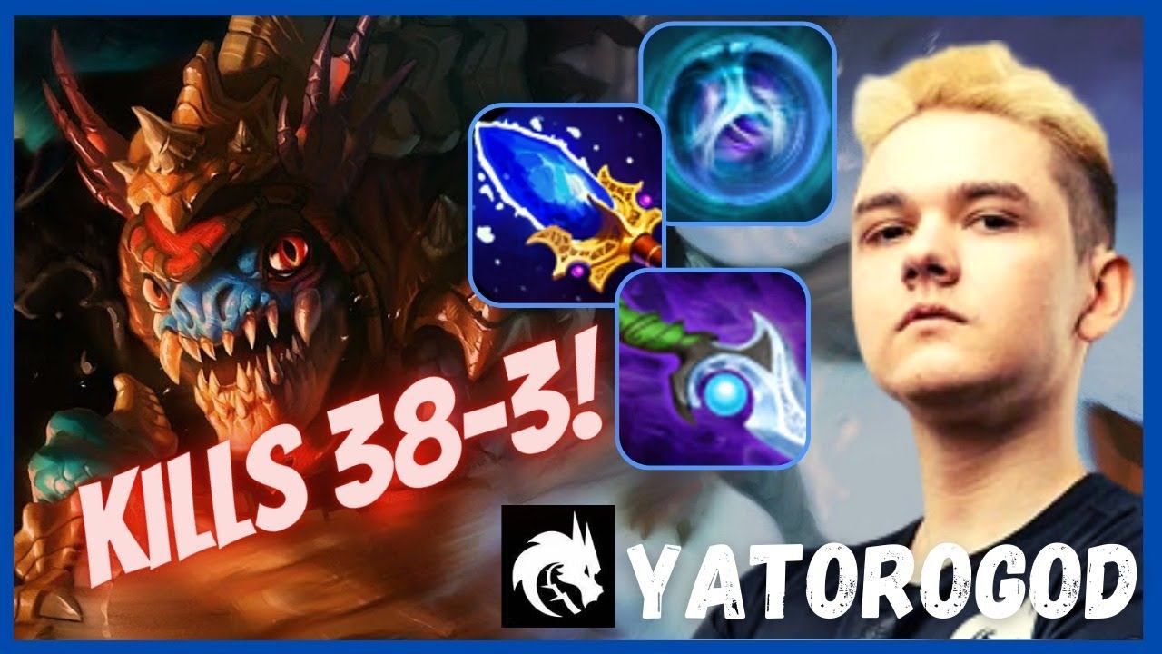 YATOROGOD - SLARK - SAFELANE - DOTA 2 смотреть онлайн