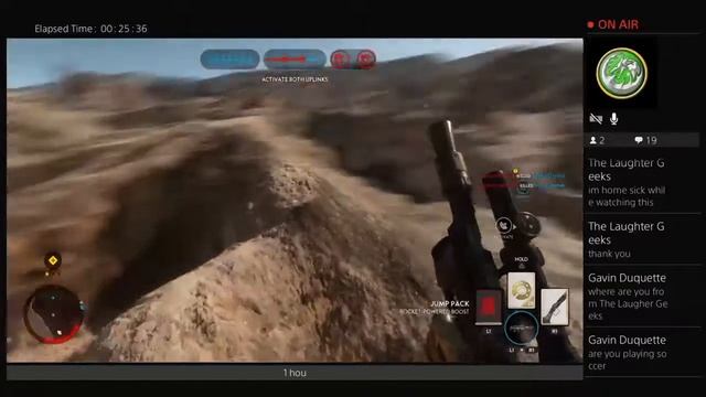 EmeraldAJ LIVE Star Wars Battlefront Stream lets play смотреть онлайн