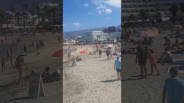 beach at Puerto colon. Tenerife. antigen testing advice August 2021 смотреть онлайн