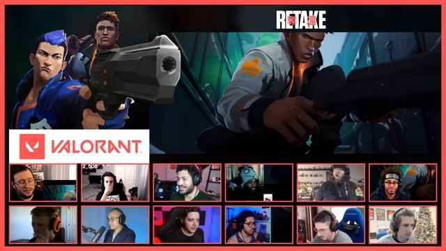 RETAKE // Episode 2 Cinematic - VALORANT [ Reaction Mashup Video ] смотреть онлайн
