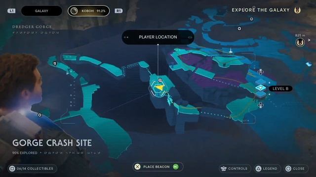 Jedi Survivor - Gorge Crash Site All Collectibles - Koboh смотреть онлайн