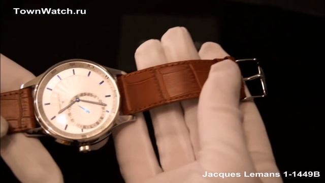 Обзор часов Jacques Lemans 1-1449B смотреть онлайн