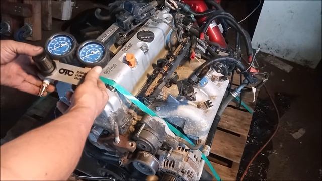 Honda K20 Cylinder Leakdown Test - Acura RSX Engine - K-swap смотреть онлайн