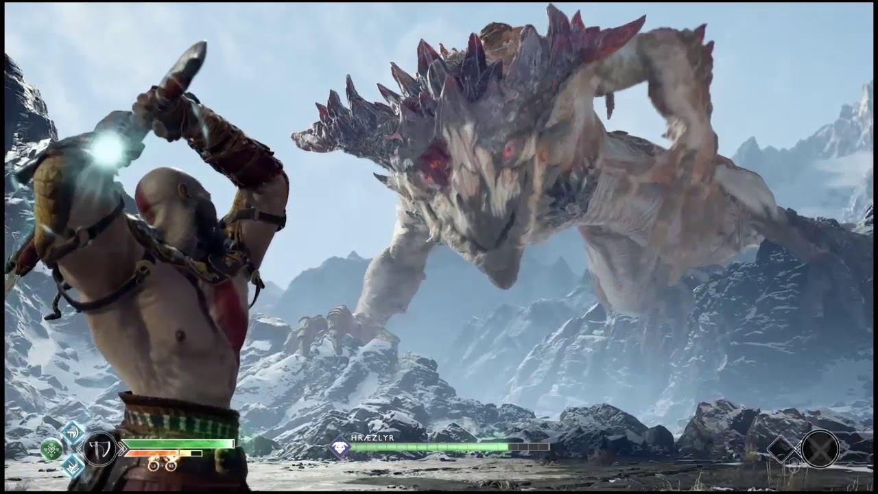 God of War - Hraezlyr the Dragon смотреть онлайн