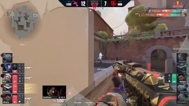 tarik Reacts to X10 Crws win Map 2 Against Gambit in Valorant Champions: Berlin | X10 vs GAMBIT смотреть онлайн