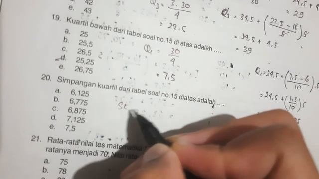 Pembahasan soal statistika baggian 2 Matematika Wajib Kelas XII смотреть онлайн