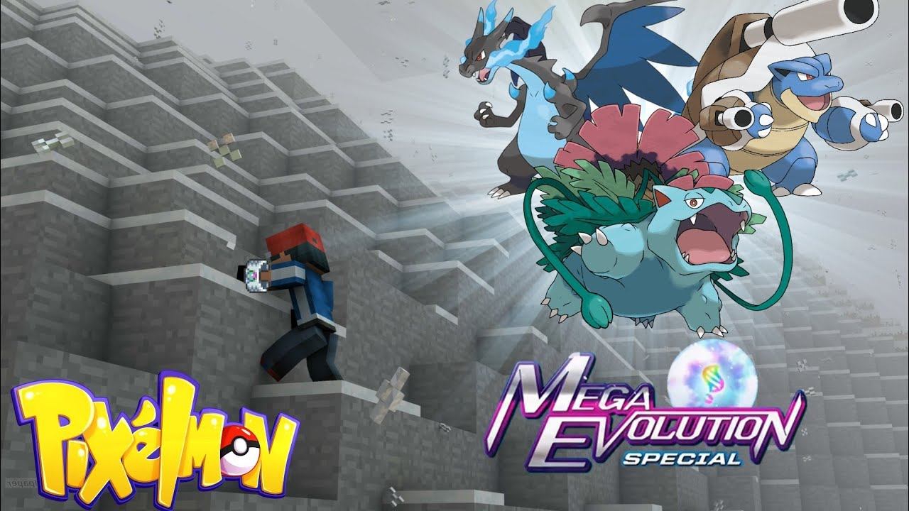 Mega Evolving Kanto Starters in Pixelmon | Pixelmon Series EP 26 смотреть онлайн