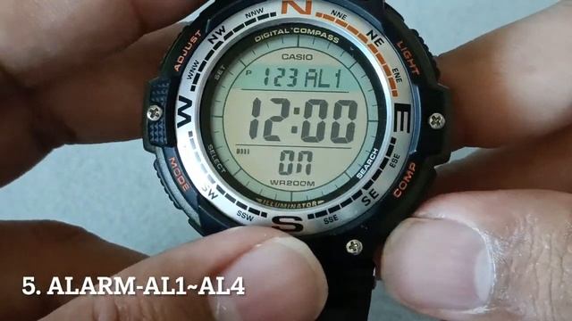 CASIO-SGW-100B-3VCF, a Master piece & 'non G-shock' Compass watch, detailed review with all feature смотреть онлайн