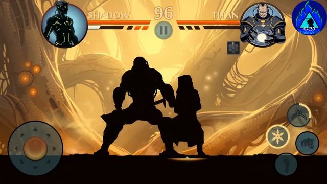 Shadow Fight 2 Titan Final Boss Battle + Cutscene смотреть онлайн