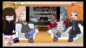 реакция король школы сой враг на руню || часть 3 || лениво ||я устала ||