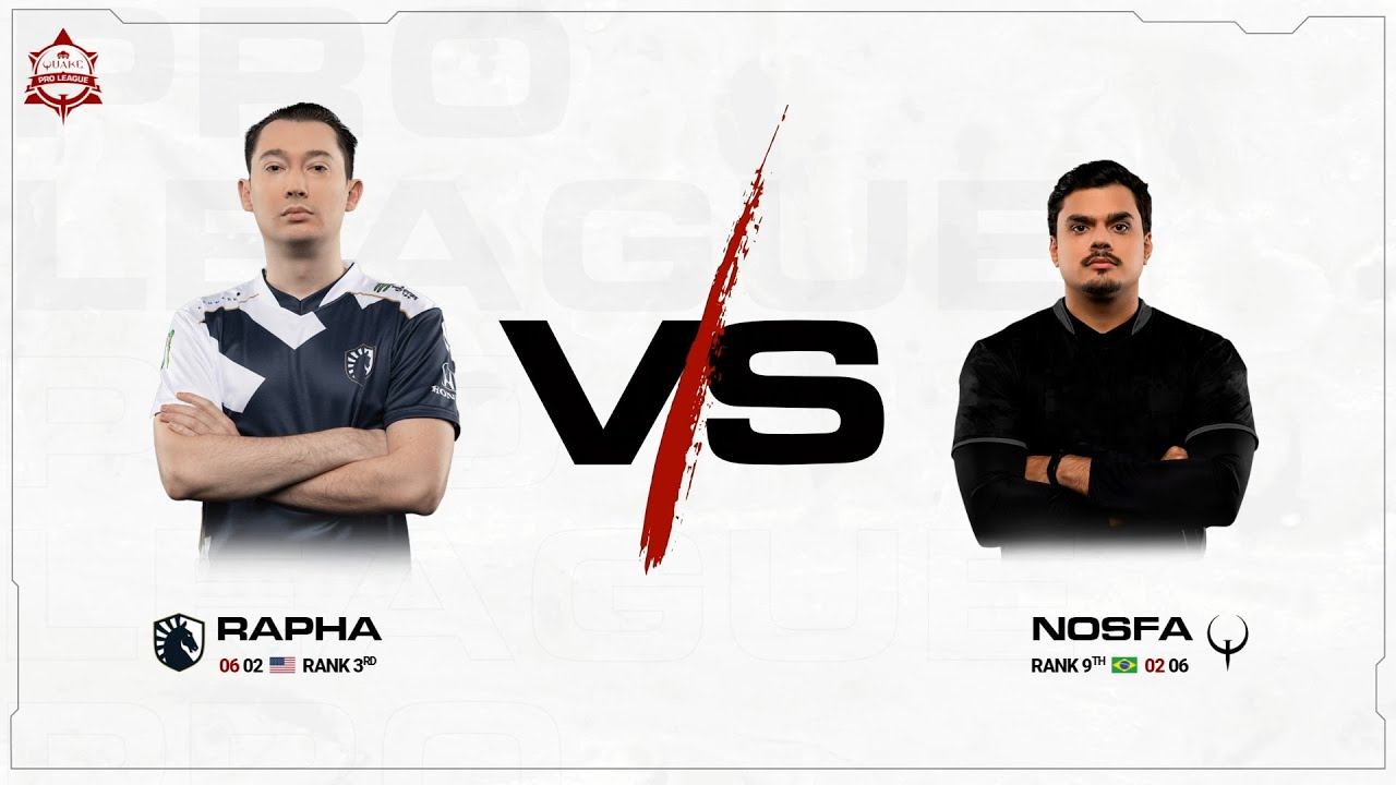 rapha vs nosfa - Quake Pro League - Week 11 смотреть онлайн