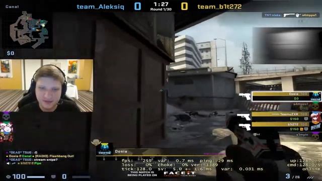 ЧТО ТВОРИТ S1MPLE ?? ЭТО ПРОСТО БОГ P250 !! смотреть онлайн