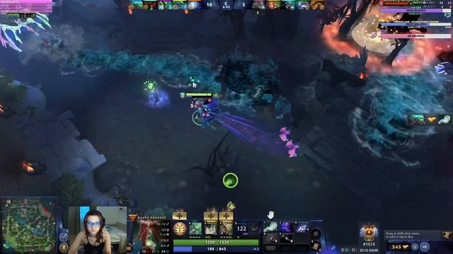 Immortal Girl: I Beat A Top 88 Player Mid | #dota2 adventures смотреть онлайн