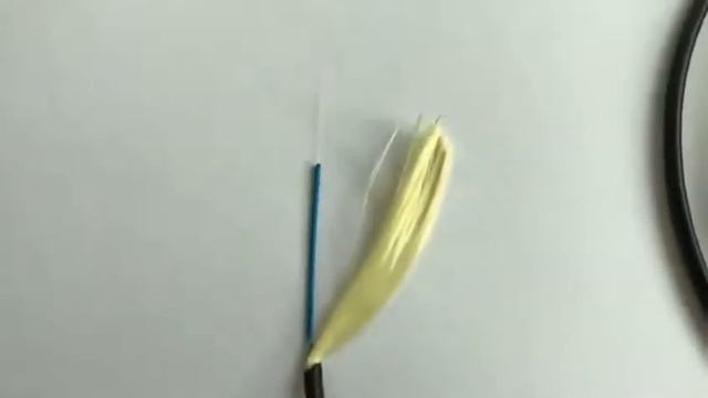 Kevlar Yarn Strength Member GYFJU G 657B3 Fiber Optic Cable with TPU Jacket смотреть онлайн