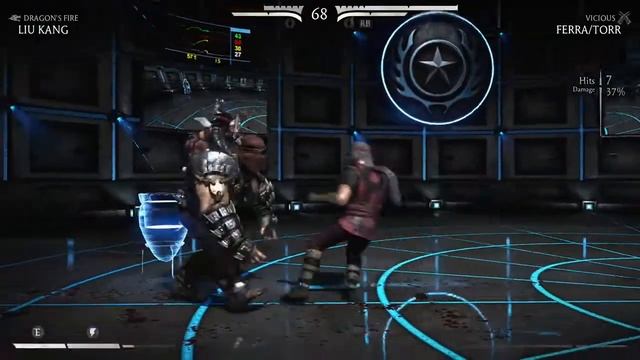 Mortal Kombat X | Liu Kang vs Ferra/Torr | Fatality смотреть онлайн