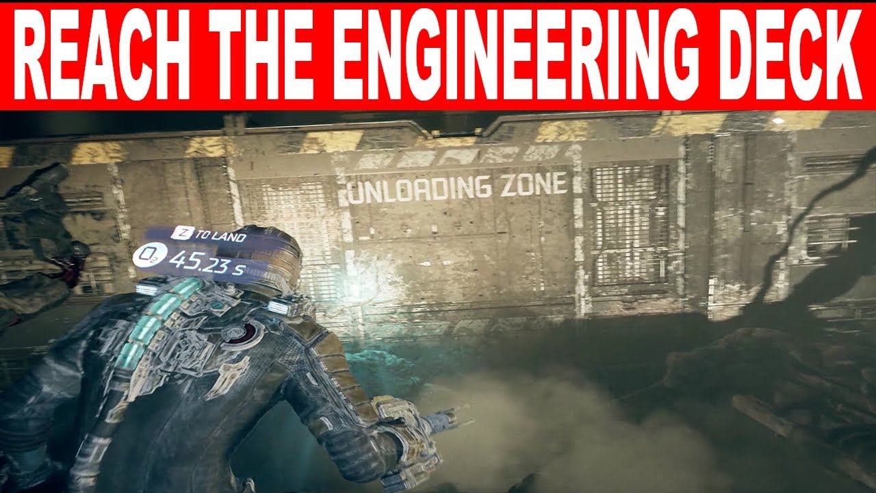 Dead Space Remake How to REACH THE ENGINEERING DECK смотреть онлайн