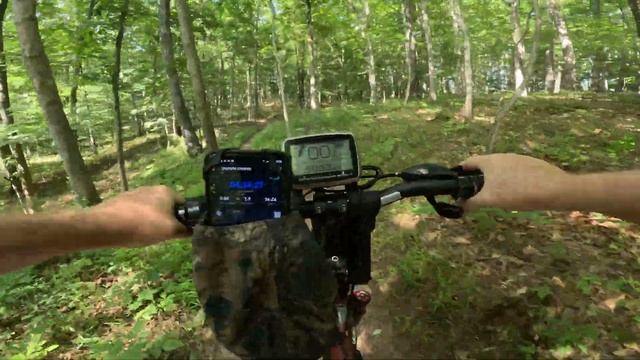 TSDZ2B tong sheng 52V 750 Watt mid drive electric bike. Self-made from a kit with 52 volt 13 mh bat смотреть онлайн