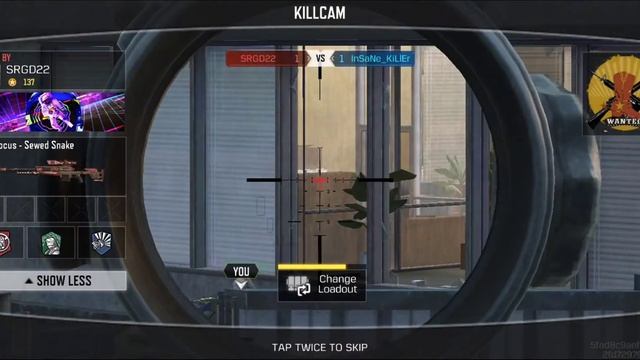 Call of Duty Mobile- Team Death Match with golden Locus in highrise gameplay #cod смотреть онлайн