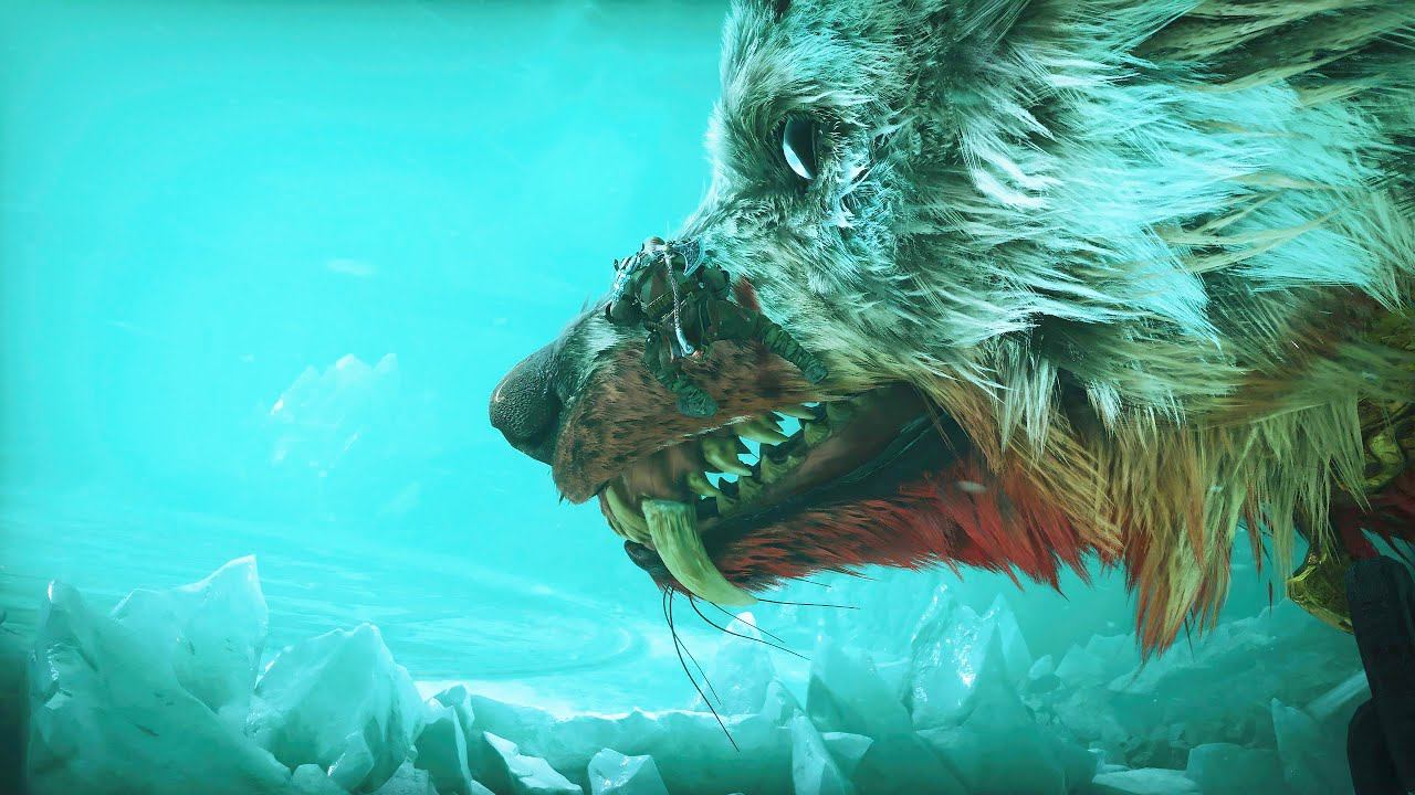 Atreus Meets Fenrir Again | Kratos finds fen is a good Doggo - God of War Ragnarok смотреть онлайн
