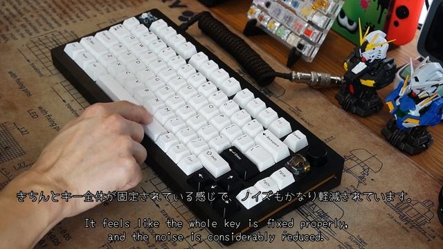MONSGEEK M1 WS Heavy Tactile Switch , Nuphy GhostBar (INSTALL & SOUND TEST) 【Mechanical Keyboard】 смотреть онлайн