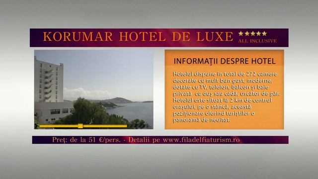 Korumar Hotel, Kusadasi - Tabita Tour, Chartere Turcia смотреть онлайн