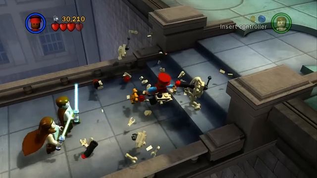 LEGO Star Wars: The Complete Saga Walkthrough Part 2 - Mos Espa Pod Race (Episode I) смотреть онлайн