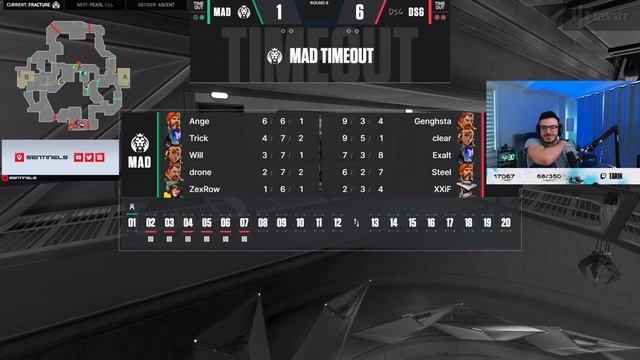DSG 13-2 vs Mad Lions INSANE Tarik Watch Party Valorant NA Challengers - Split 1 Full Match HD смотреть онлайн