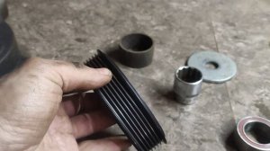 Замена подшипника шкива компрессора кондиционера Vesta