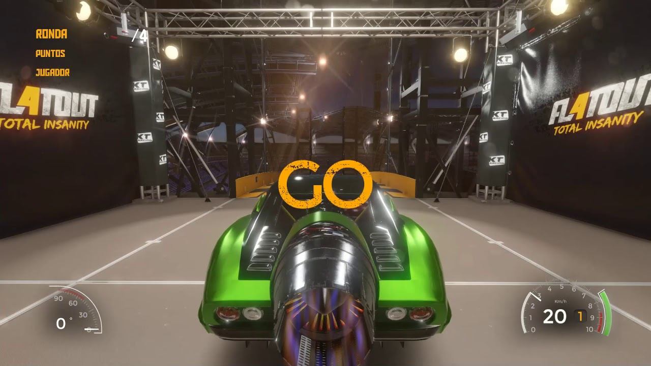 FlatOut 4 Total Insanity stuns mini games multiplayer futbol смотреть онлайн