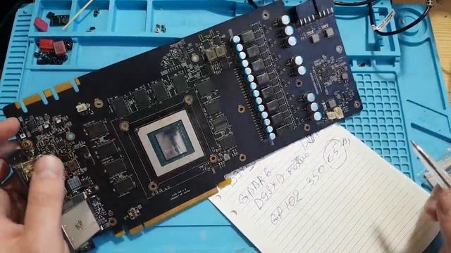 GXT 1080ti MSI TRIO - ЗАМЕНА GPU