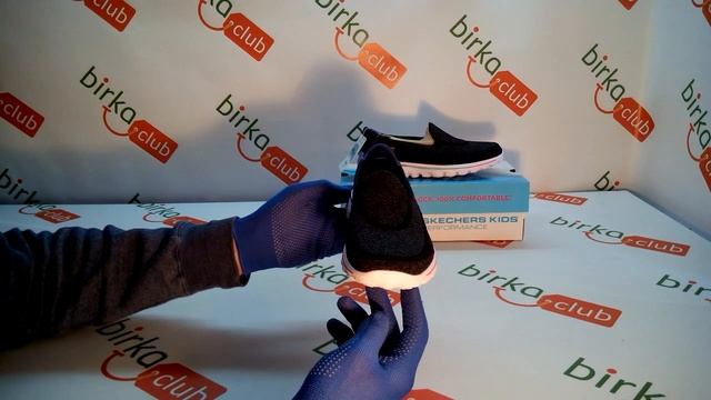Обзор Балетки Skechers GoWalk 2 Super Sock Girls смотреть онлайн