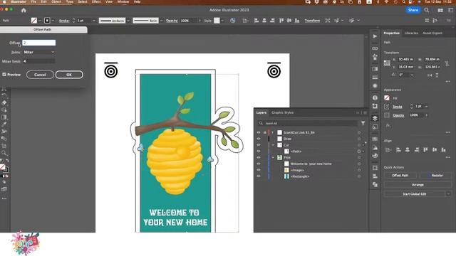 Print to Cut vs ScanNCut Link for Illustrator: Advanced смотреть онлайн
