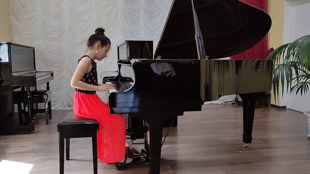 Лобастова София, 10 лет. А.Классен Вальс смотреть онлайн