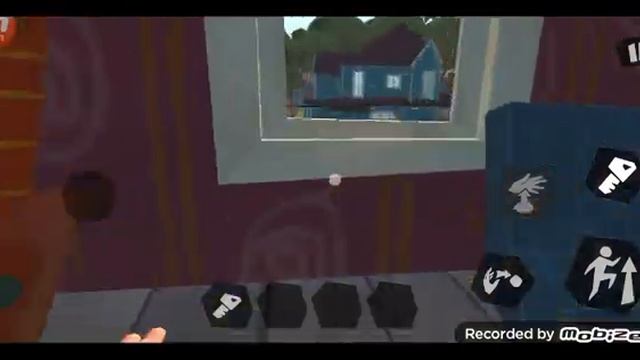 убежал от соседа и попал в ловушку в игре Hello Neighbor demo смотреть онлайн