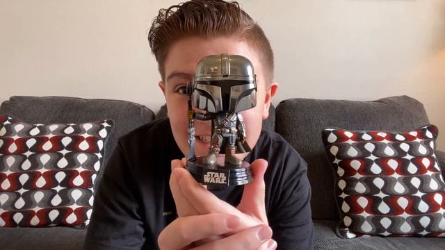 Amazon Exclusive: Chrome Mandalorian Funko Pop - Review & Unboxing Video смотреть онлайн
