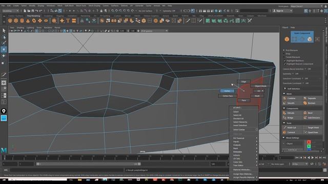 maya modeling restore topology смотреть онлайн