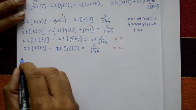 Simultaneous differential equation using Laplace transform problem by easy maths easy tricks(PART-1 смотреть онлайн